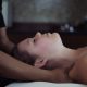 Woman having a massage.