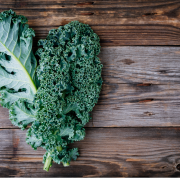 kale bunch on a table