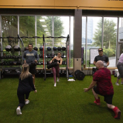 Photo of the West Loop Faction small group training class.