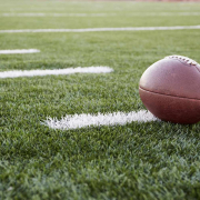 Football on a field