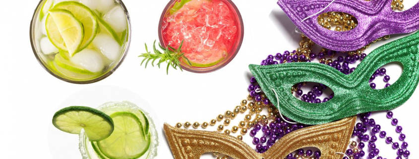 Mardi Gras Cocktails