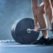 A man lifting heavy weight