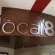 Image of local'84 cafe logo in a cafe