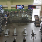 photo of new strength floor area at FFC Park Ridge