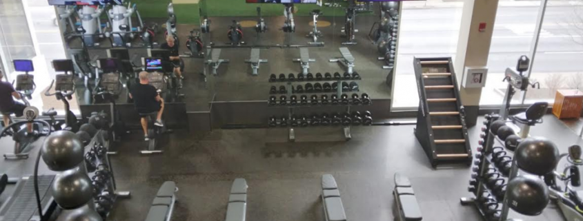 photo of new strength floor area at FFC Park Ridge