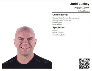 Jud Luckey, pilates trainer at FFC Union Station