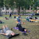 Pilates In The Park at Washington Square Park