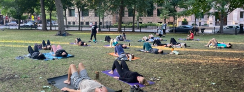 Pilates In The Park at Washington Square Park