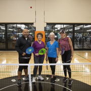 member group shot after pickleball