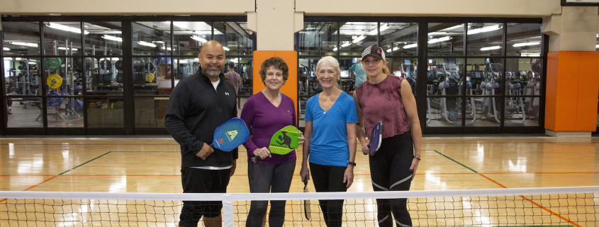 member group shot after pickleball