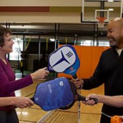 Pickleball play at FFC