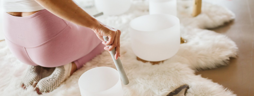 Sound bath for relaxation