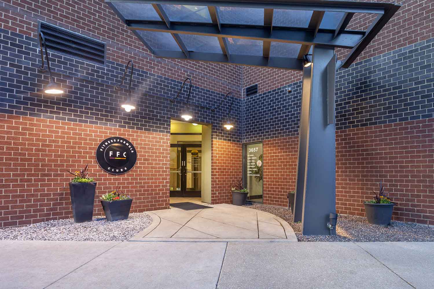 FFC East Lakeview gym outside entrance.