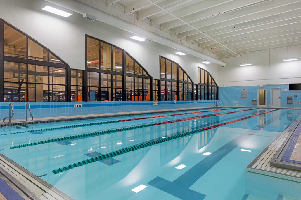 Indoor-Pool Indoor Pool with Swim Lanes at the FFC Gold Coast.