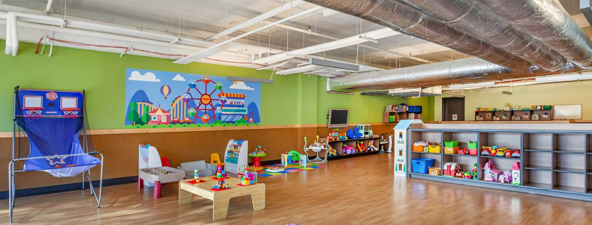 Indoor Kids Club featuring toys at FFC Park Ridge