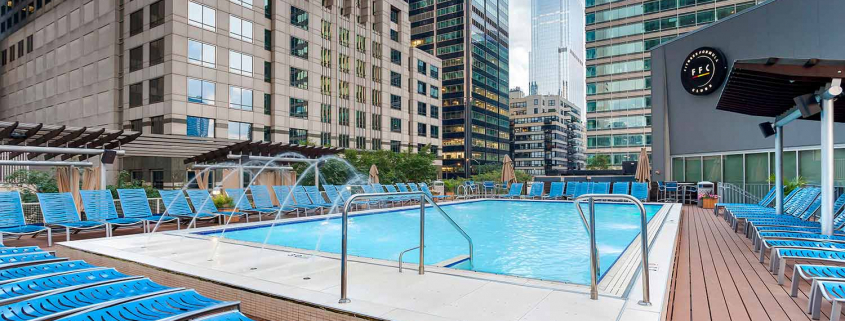 Outdoor Pool at FFC West Loop