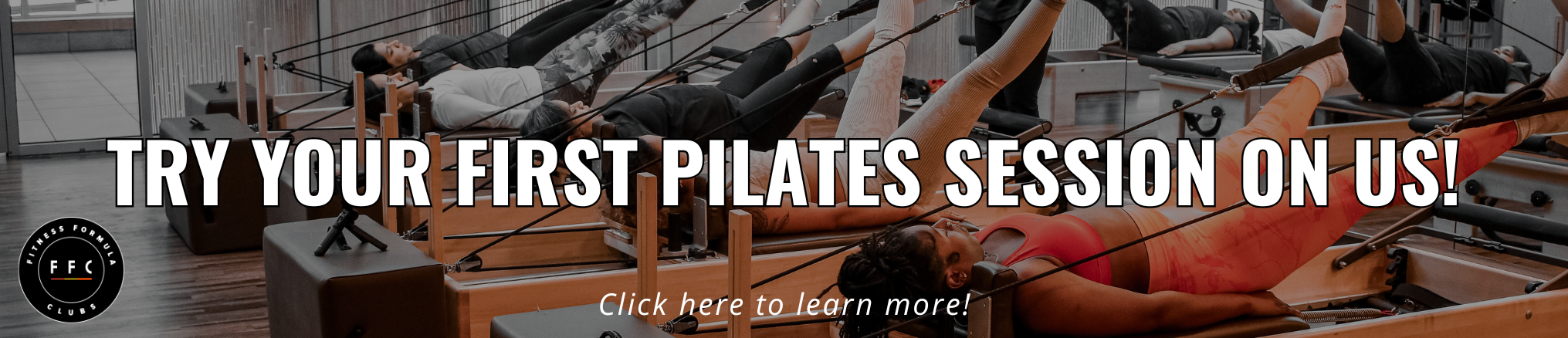Click here to try your first Pilates class on FFC!