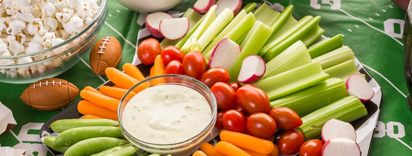 Healthy game day snacks