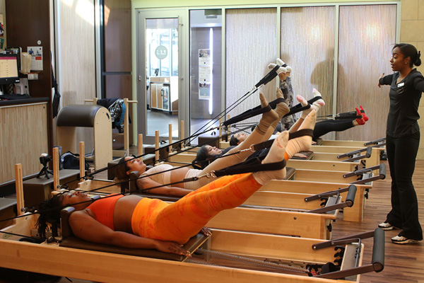 Group Pilates Reformer Class at FFC West Loop