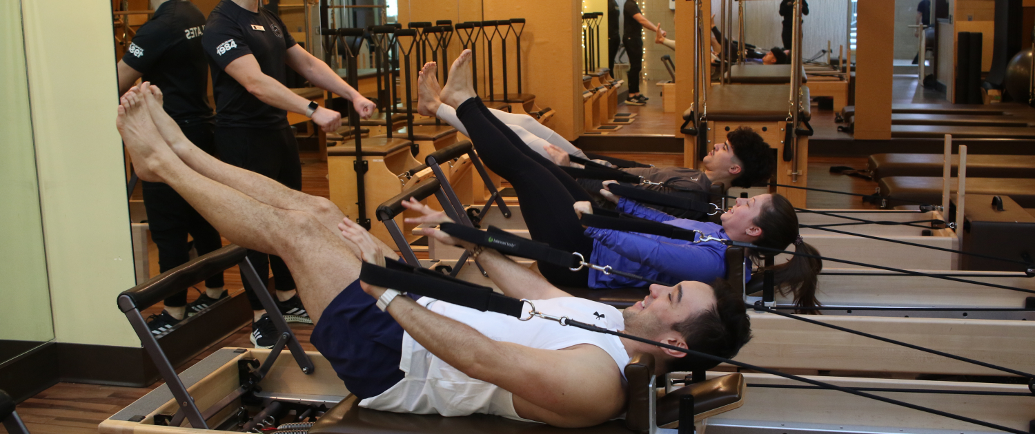 Pilates Reformer class at FFC West Loop