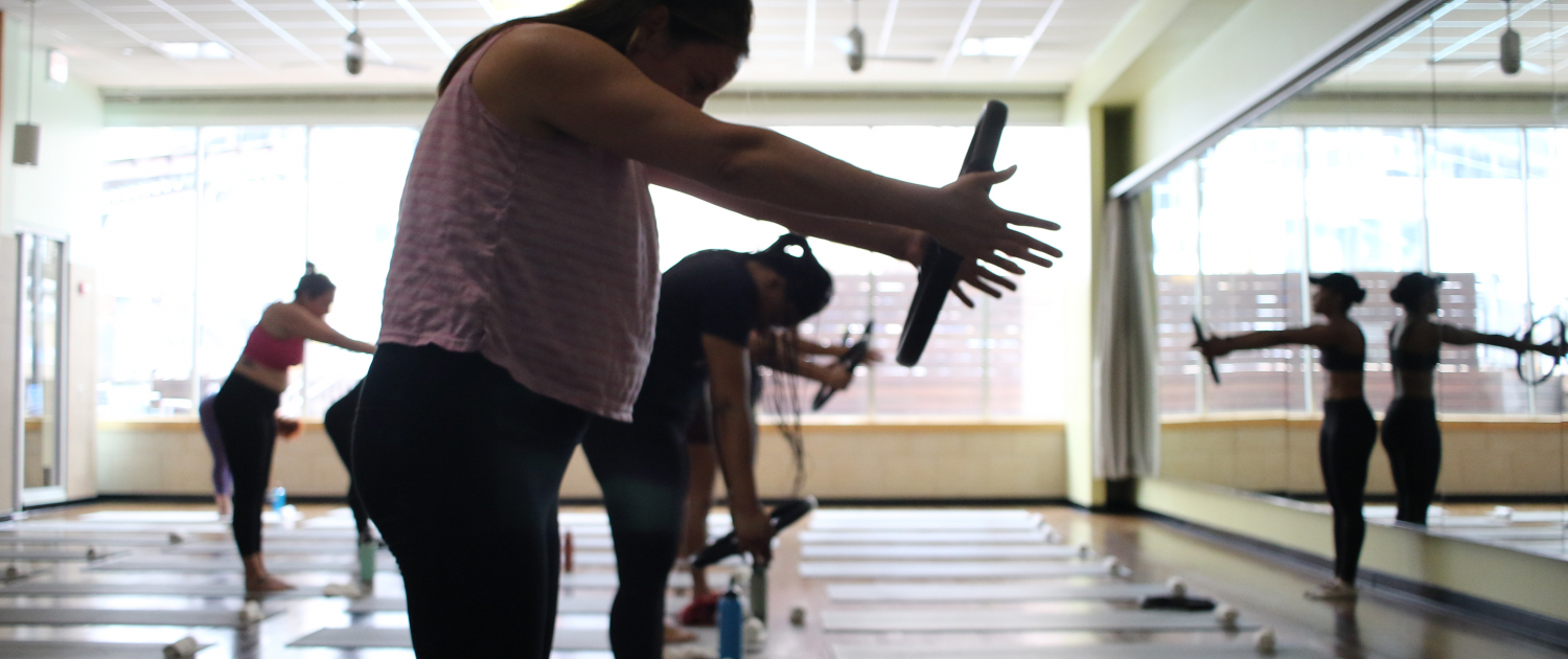 Pilates Mat class at FFC West Loop