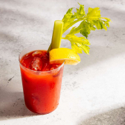A photo of a bloody mary drink