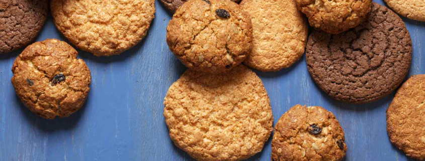 A photo of healthy cookies